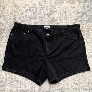Abercrombie 7” Dad Short High Rise Curve Love 37